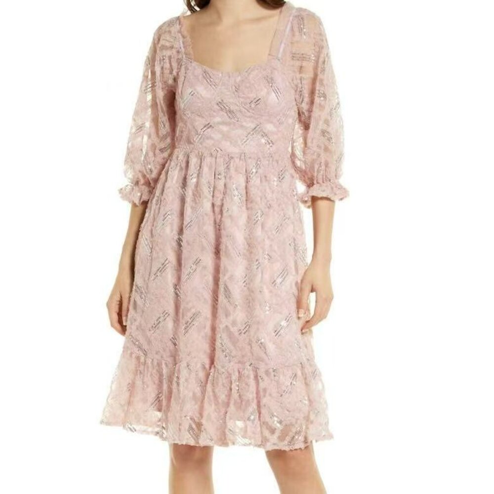 AMYLYNN Peachy Whisper Dress